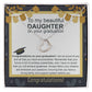 To My Beautiful Daughter on your Graduation