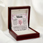 Loving Mom Delicate Heart necklace