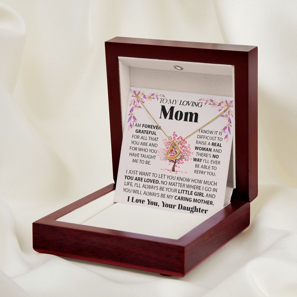 Loving Mom Delicate Heart necklace