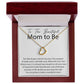 You will make a Wonderful Mom Delicate Heart necklace