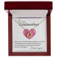 To My Godmother copy Delicate Heart necklace