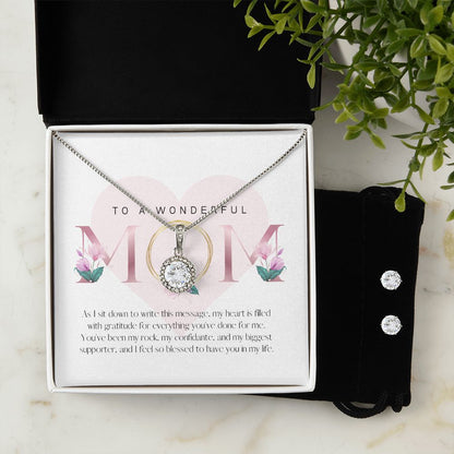 Elegant Pink Mother's Day Greeting (Card (Square)) (1000 × 1000 px) eternal hope