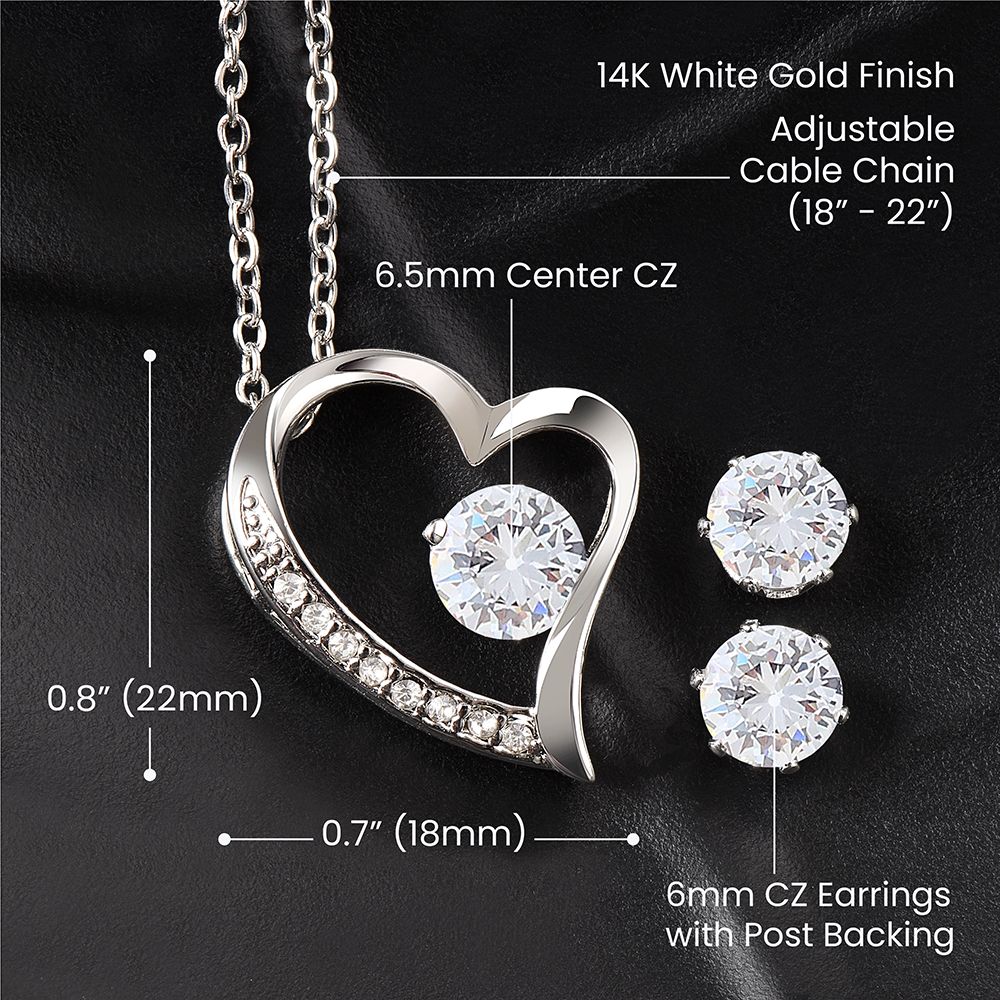 Mom, forever necklace