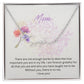 Mom, signature necklace