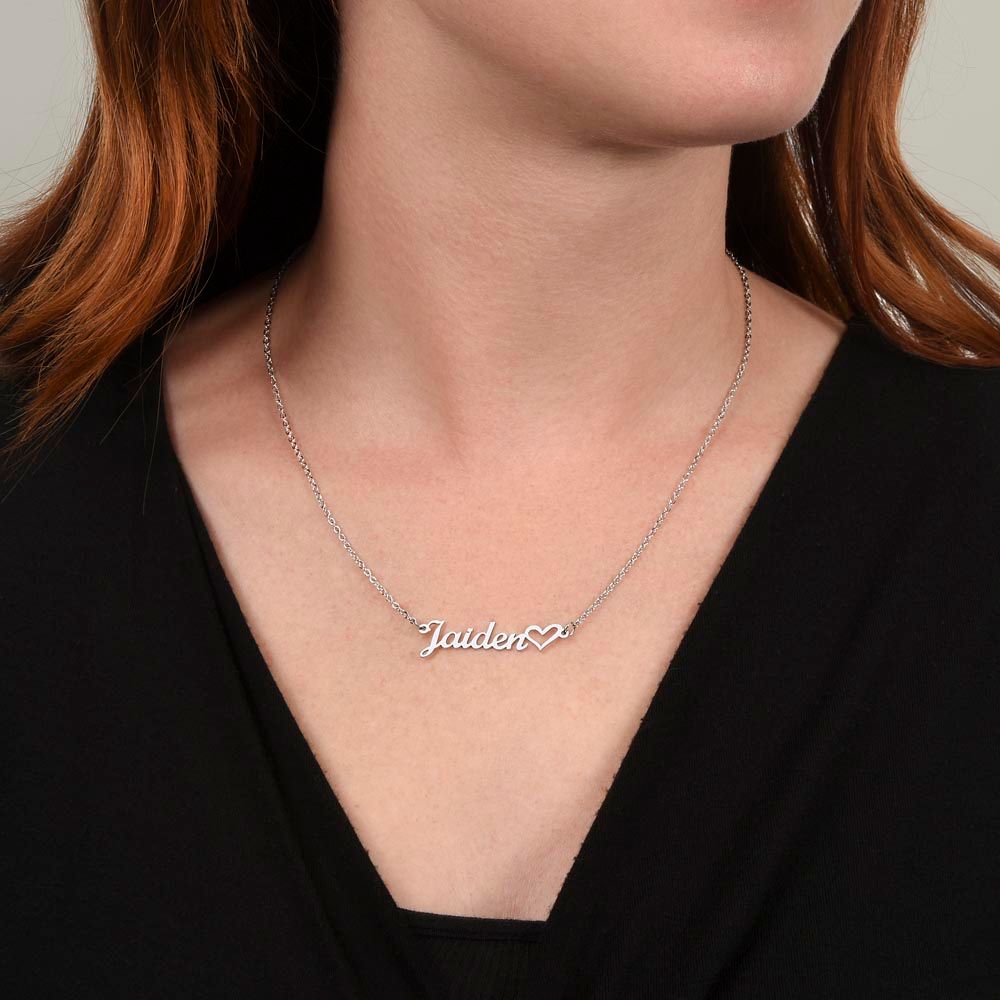 necklace heart