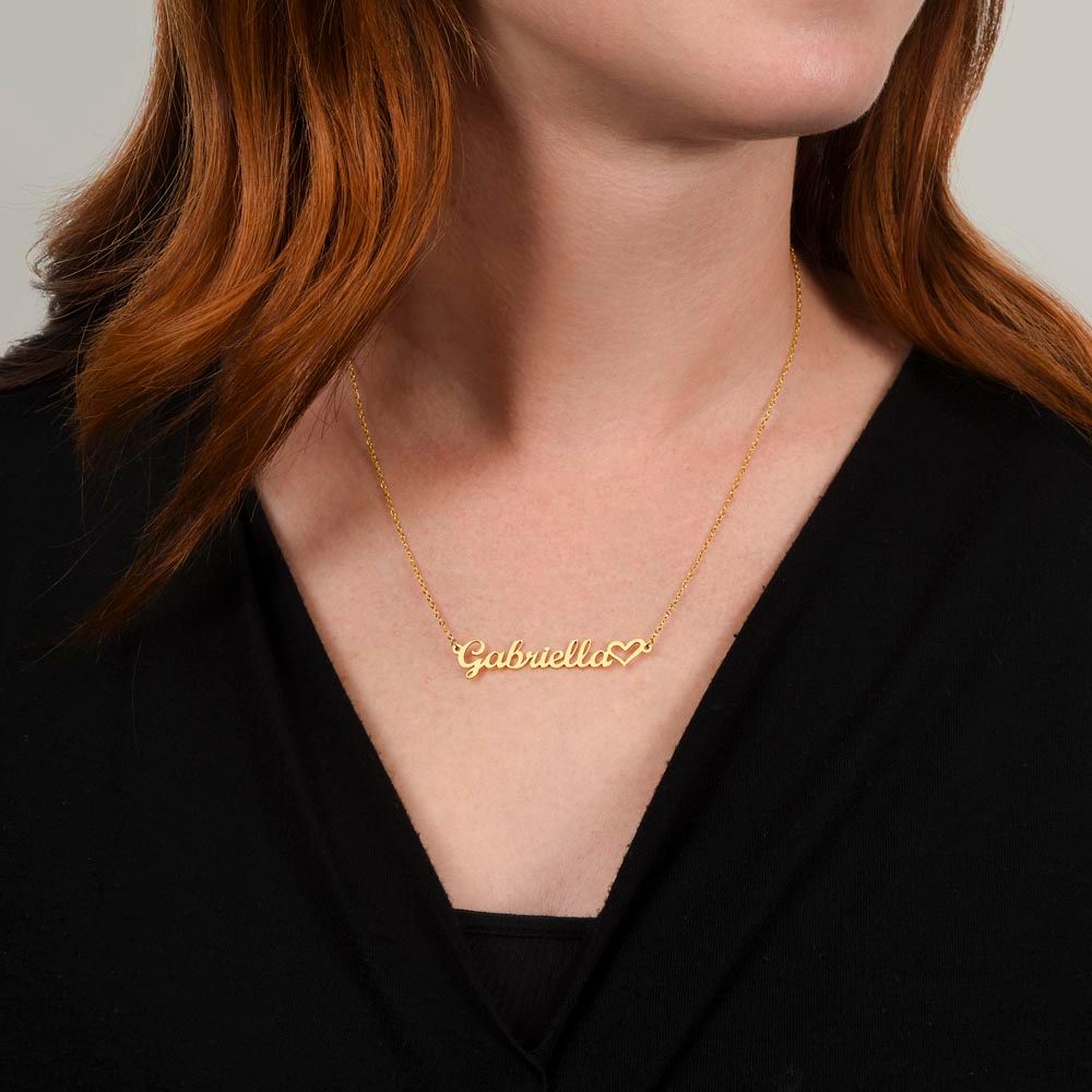 necklace heart