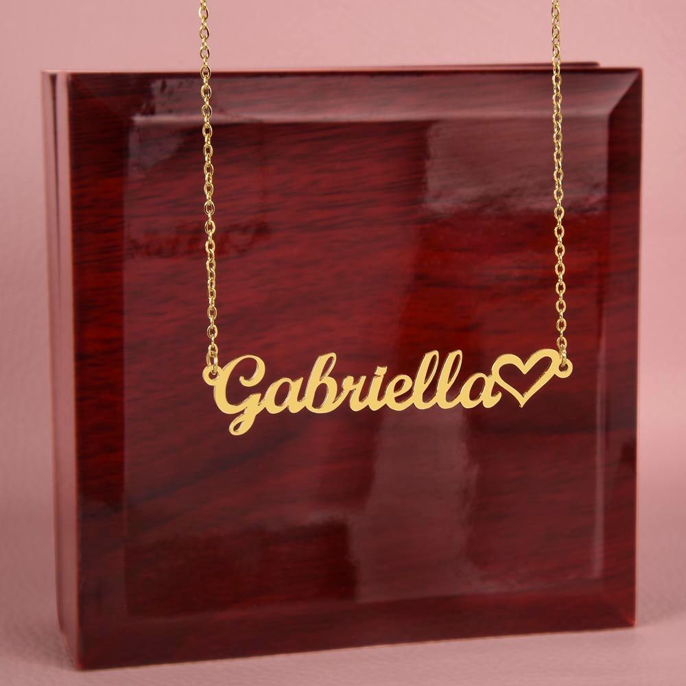necklace heart
