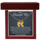 Engraved baby feet with birthstone