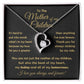 Forever love necklace| to the mother of my children