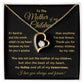 Forever love necklace| to the mother of my children