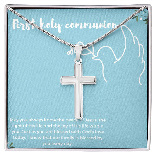skybluedove newest stainless cross necklace