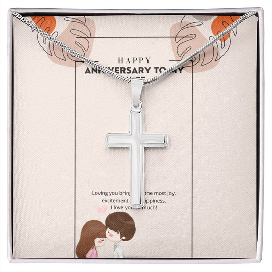 Happy anniversary (Instagram Story) (1000 × 1000 px) stainless cross necklace